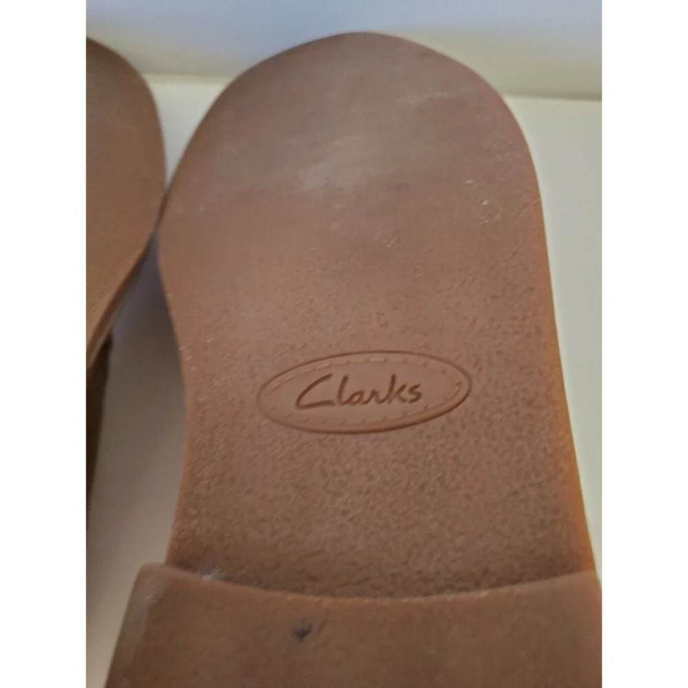 Clarks 15260 Desert Brown Boot leather Beewax Shoes Men's 9.5 Women 11 Ankle
